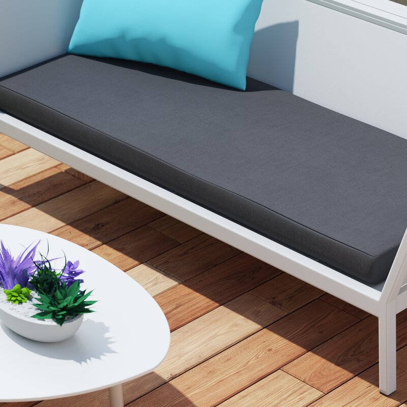 Brayden Studio Indoor/Outdoor Bench Cushion & Reviews | Wayfair